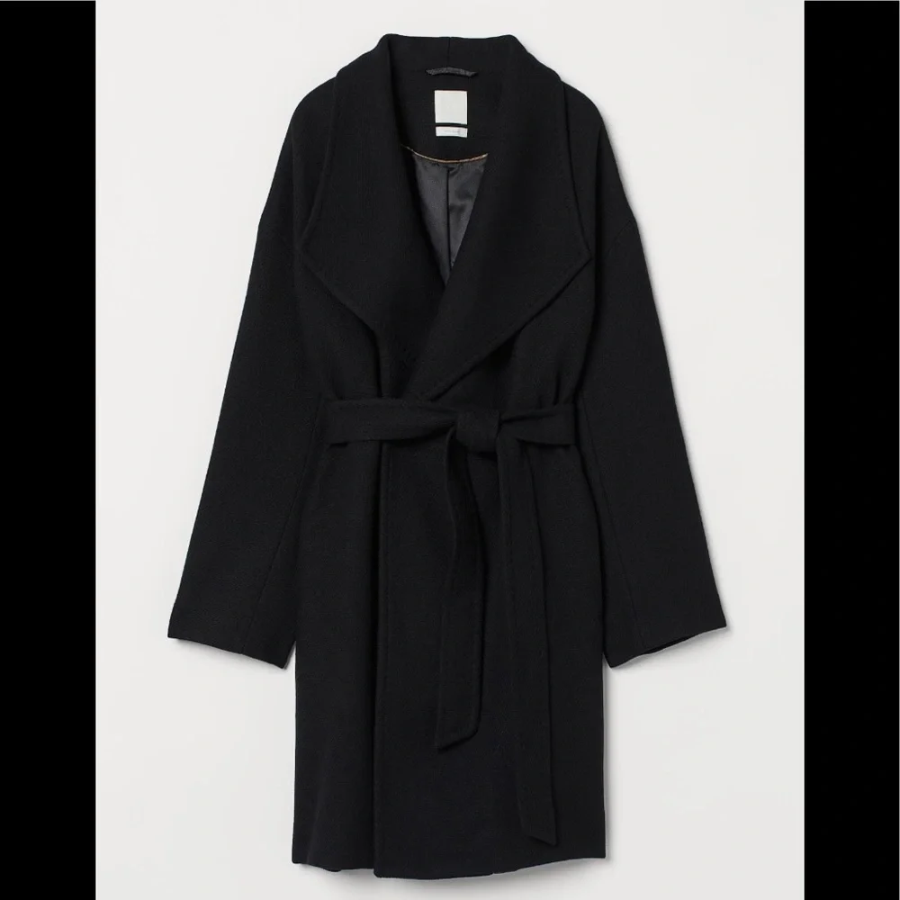 Beautiful H&M! Plus sz 2x wool ITALY COAT - Picture 1 of 2